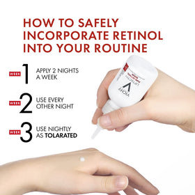 Vichy product with box in lifestyle setting signaling daily routine
