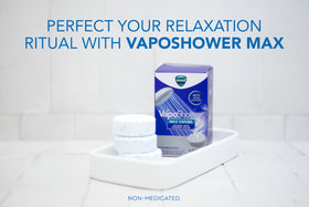 Vicks close-up of tablet texture highlighting eucalyptus scent release