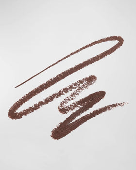 Victoria Beckham Satin Kajal Cocoa sharpened tip close-up, precise application benefit