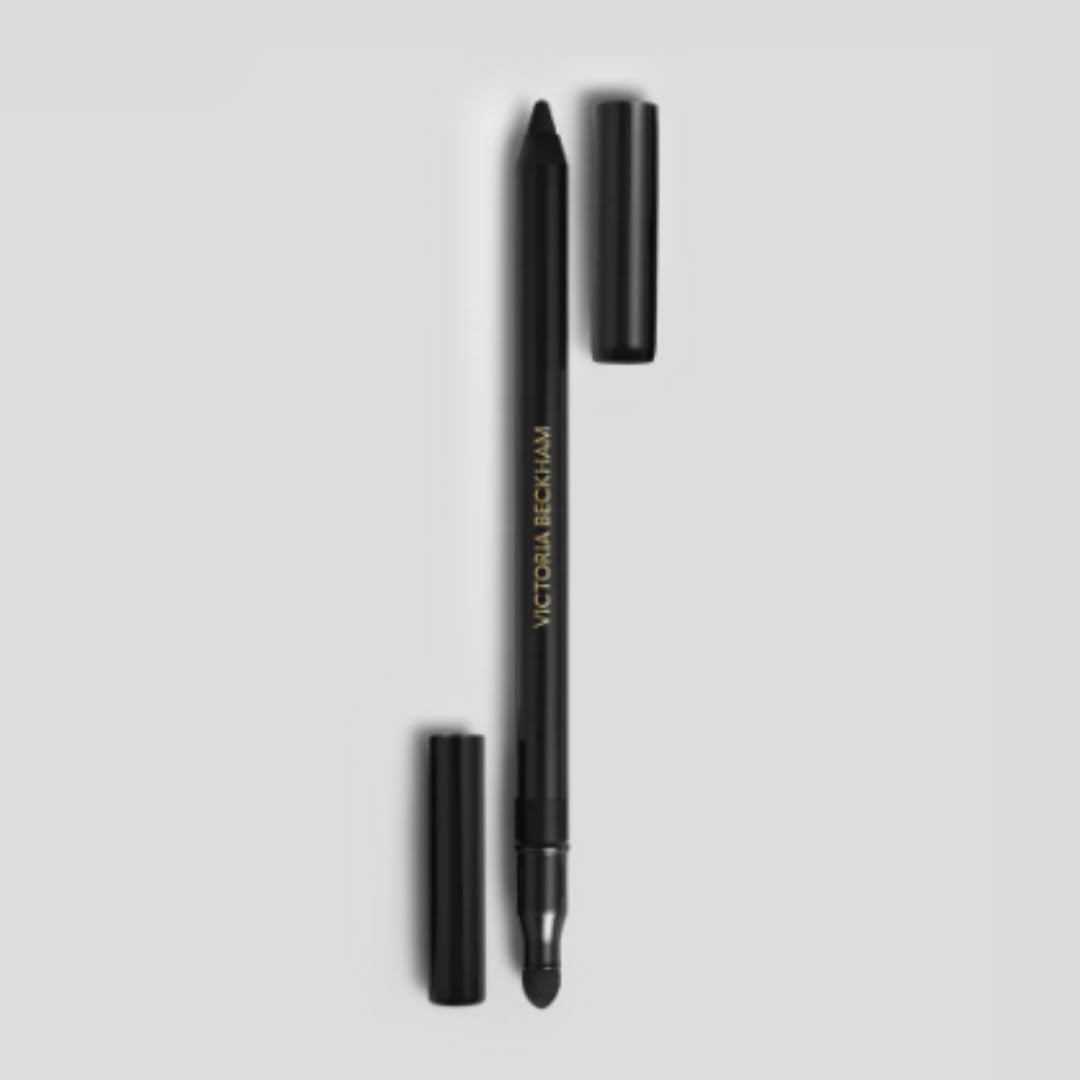 Victoria Beckham Satin Kajal front packaging showing sleek pencil and label, polished look