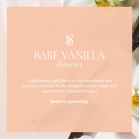 Victoria's Secret lotion texture close-up showing lightweight absorbency benefit