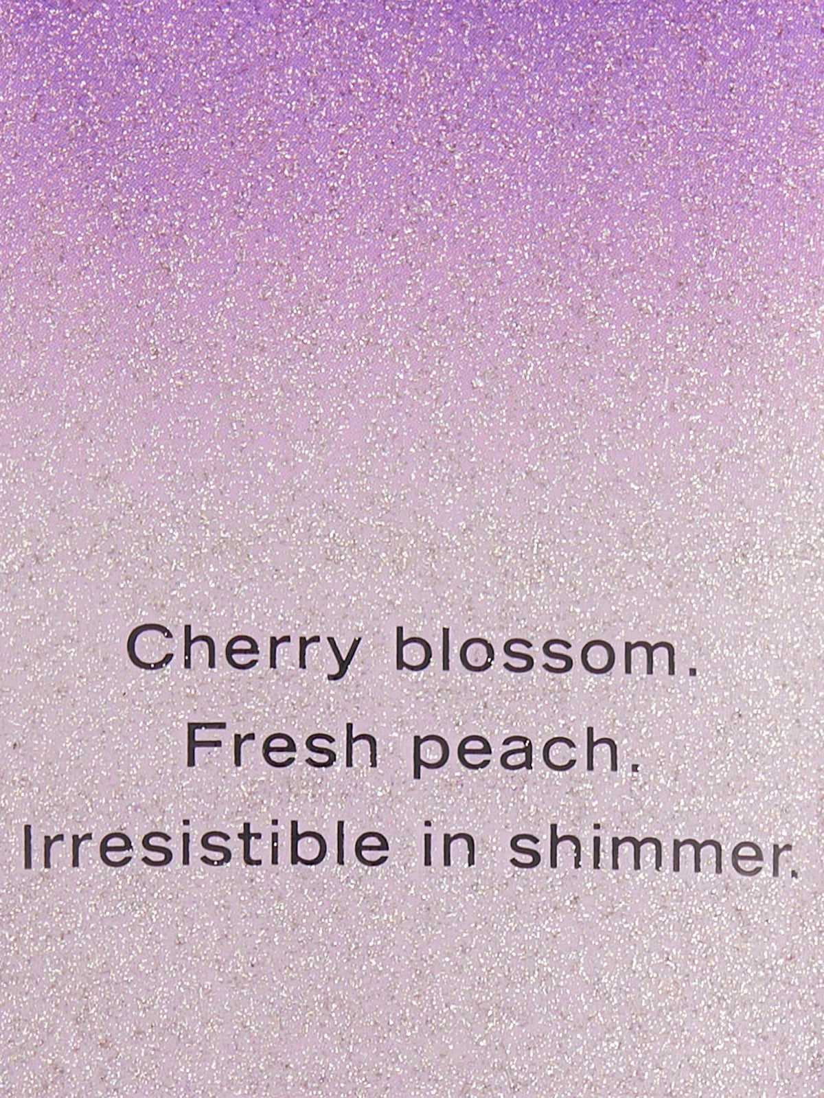 Victoria's Secret Love Spell lotion texture close-up showing shimmer and creamy hydration