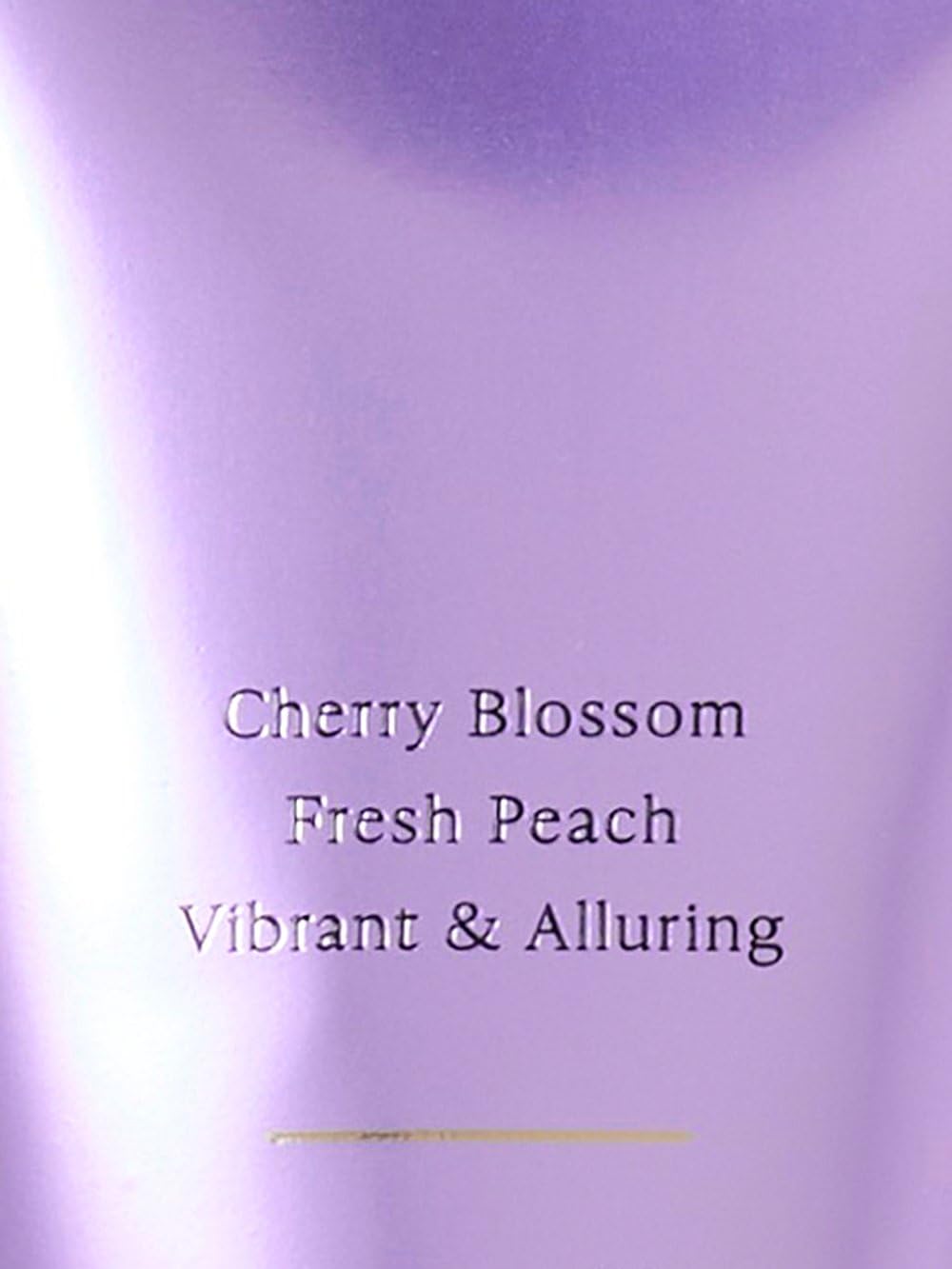 Victoria's Secret lotion texture swatch on skin illustrating quick absorption benefit