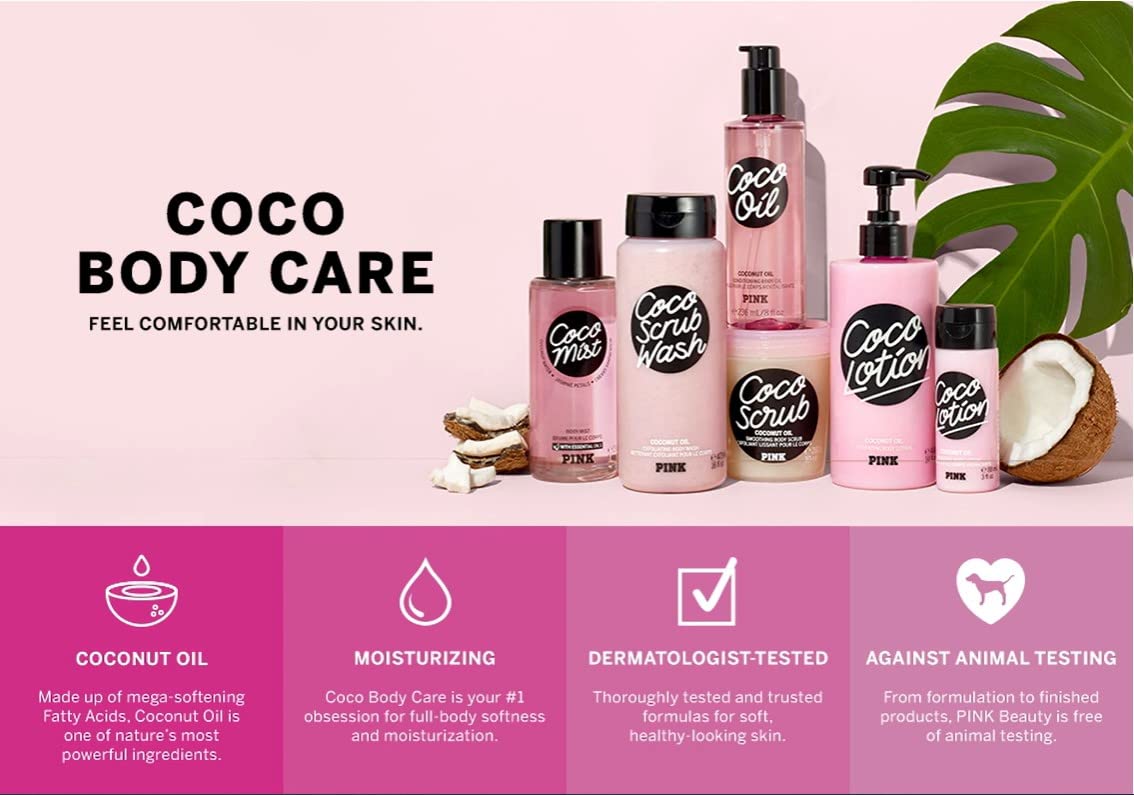 Victoria's Secret PINK applied on hand illustrating smooth absorption and soft feel