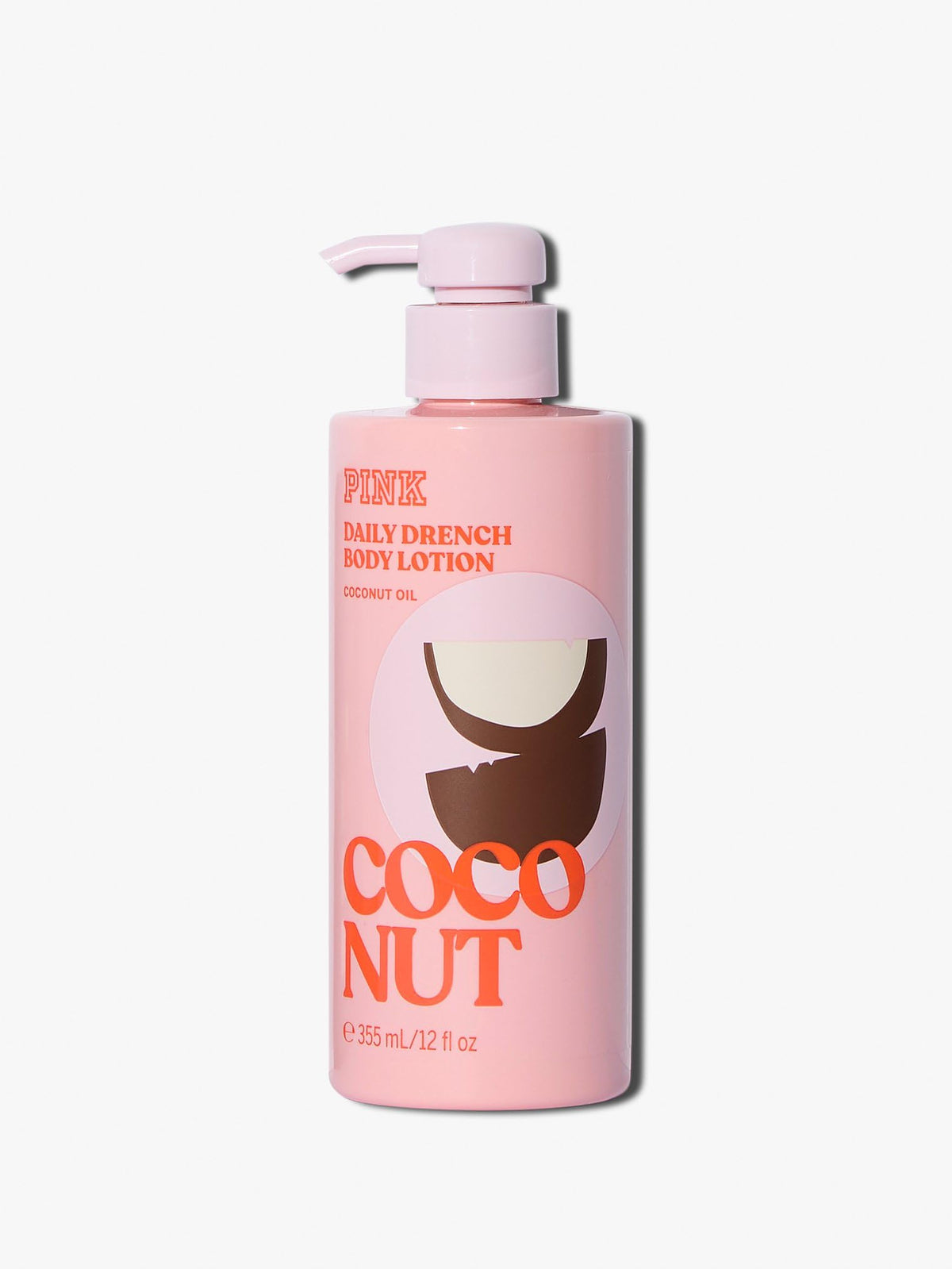 Victoria's Secret PINK pump close-up demonstrating convenient dispenser and quick use