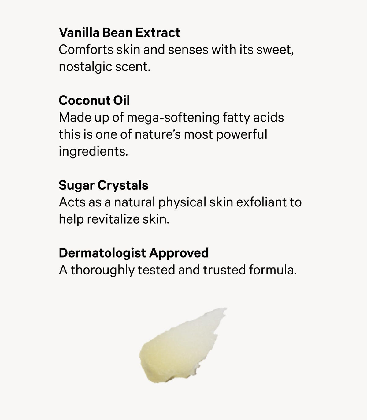 Victoria's Secret PINK open lid revealing golden scrub with honey and coconut oil for nourishment