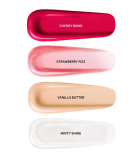 Victoria's Secret Vanilla Butter flavor label close-up highlighting the new creamy scent and indulgent appeal