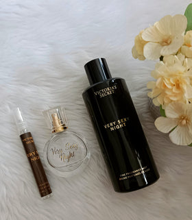 Victoria's Secret lotion texture close-up on hand, highlights fast-absorbing hydration