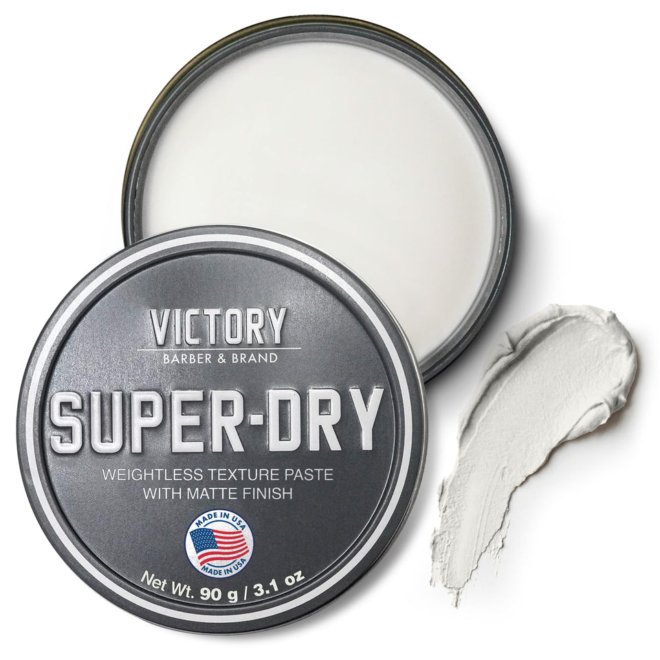 Victory Barber & Brand front packaging showing tube and branding for easy identification