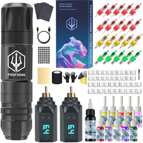 Vidattx POSEIDON front packaging showing complete starter kit benefits