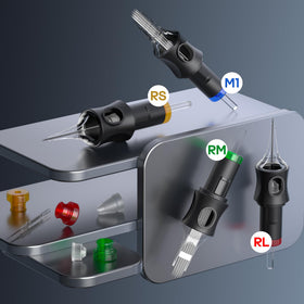 Vidattx POSEIDON full kit overhead layout showing included consumables