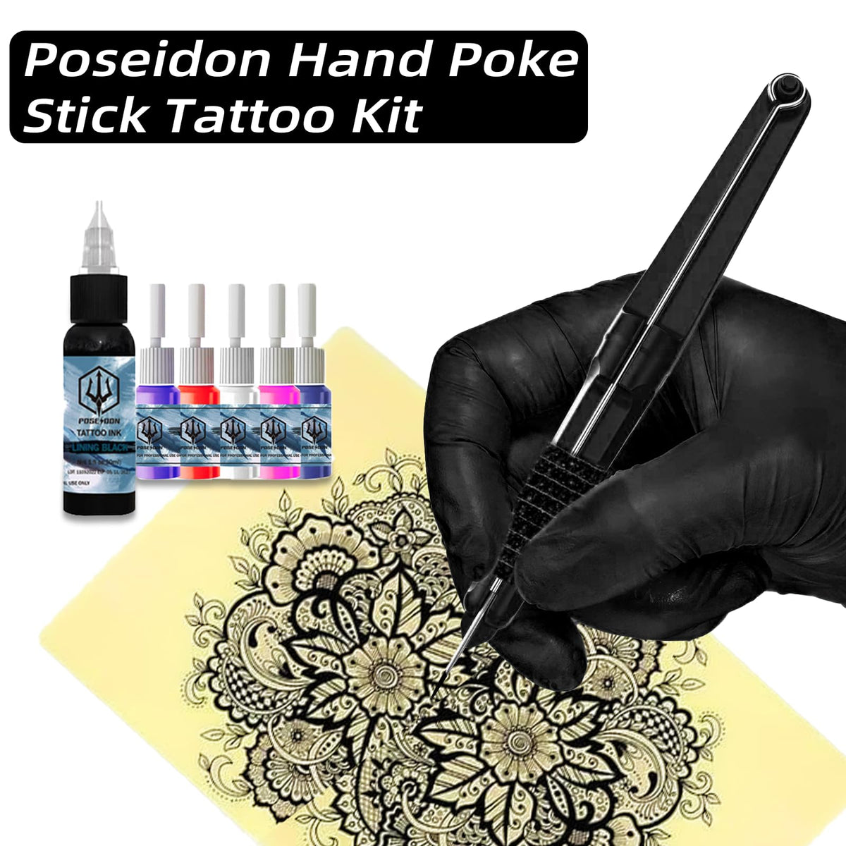 Vidattx Poseidon scale size comparison beside a hand showing compact tool portability benefit travel ready