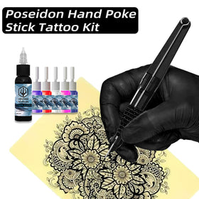 Vidattx Poseidon scale size comparison beside a hand showing compact tool portability benefit travel ready