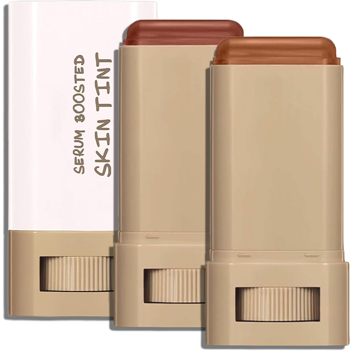 vienflona front packaging showing compact skin tint stick and shade labels