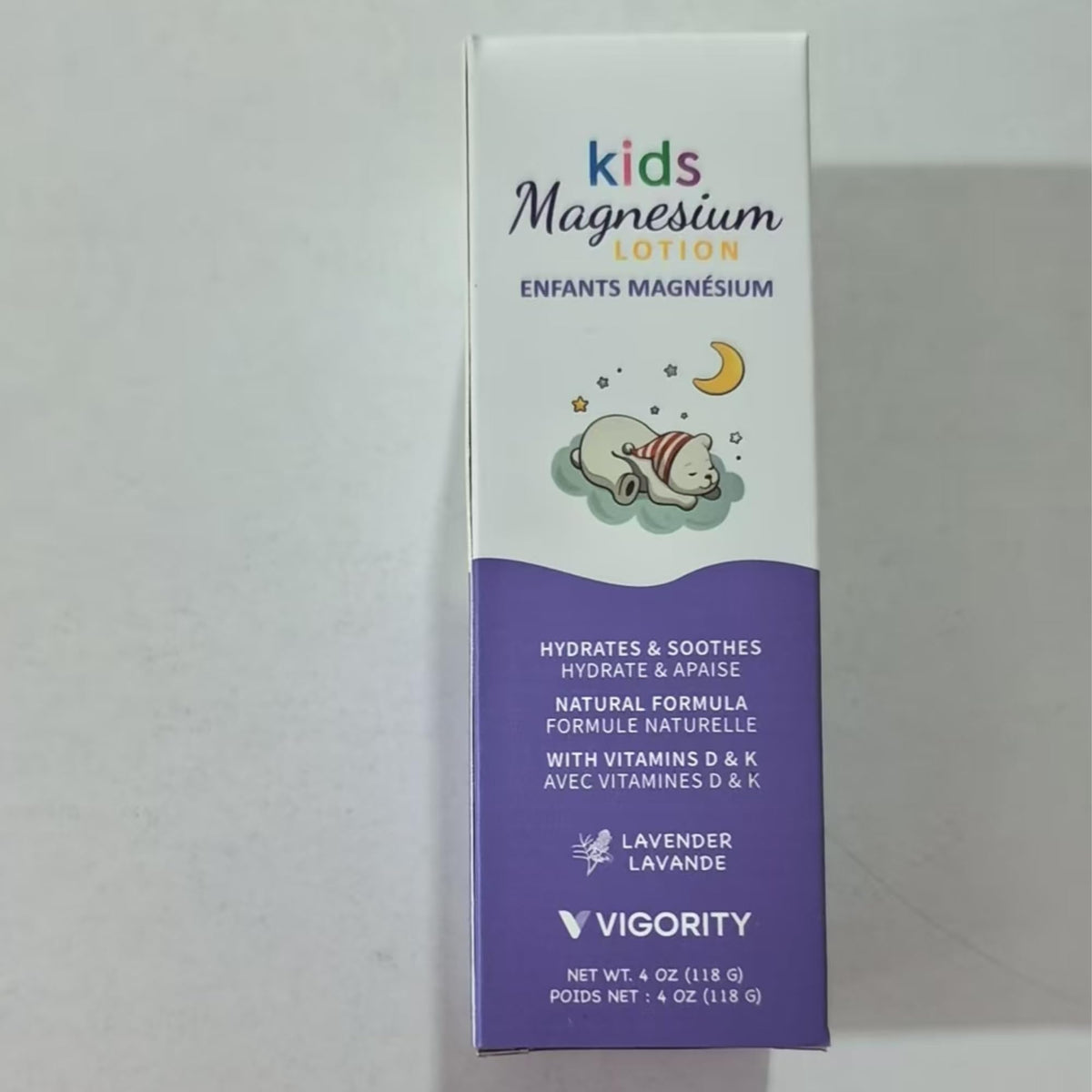 Vigority absorbed into skin close-up showing moisturized, non-greasy finish