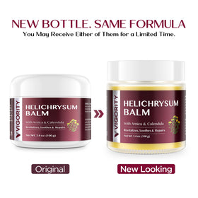 Vigority balm open jar whipped texture that absorbs easily for lightweight hydration