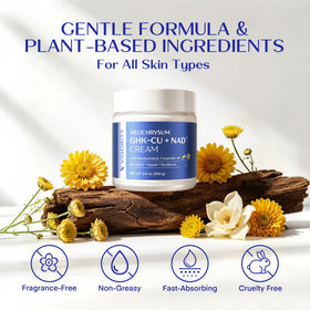 Vigority before and after skin texture comparison showing improved firmness