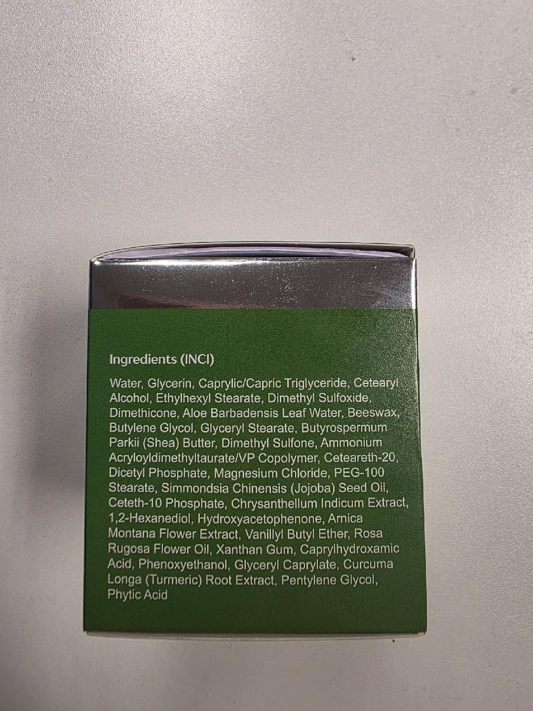Vigority cream on bathroom shelf showing daily routine compatibility benefit