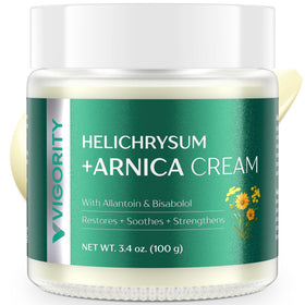 Vigority front jar 3.4oz showing product and packaging benefits
