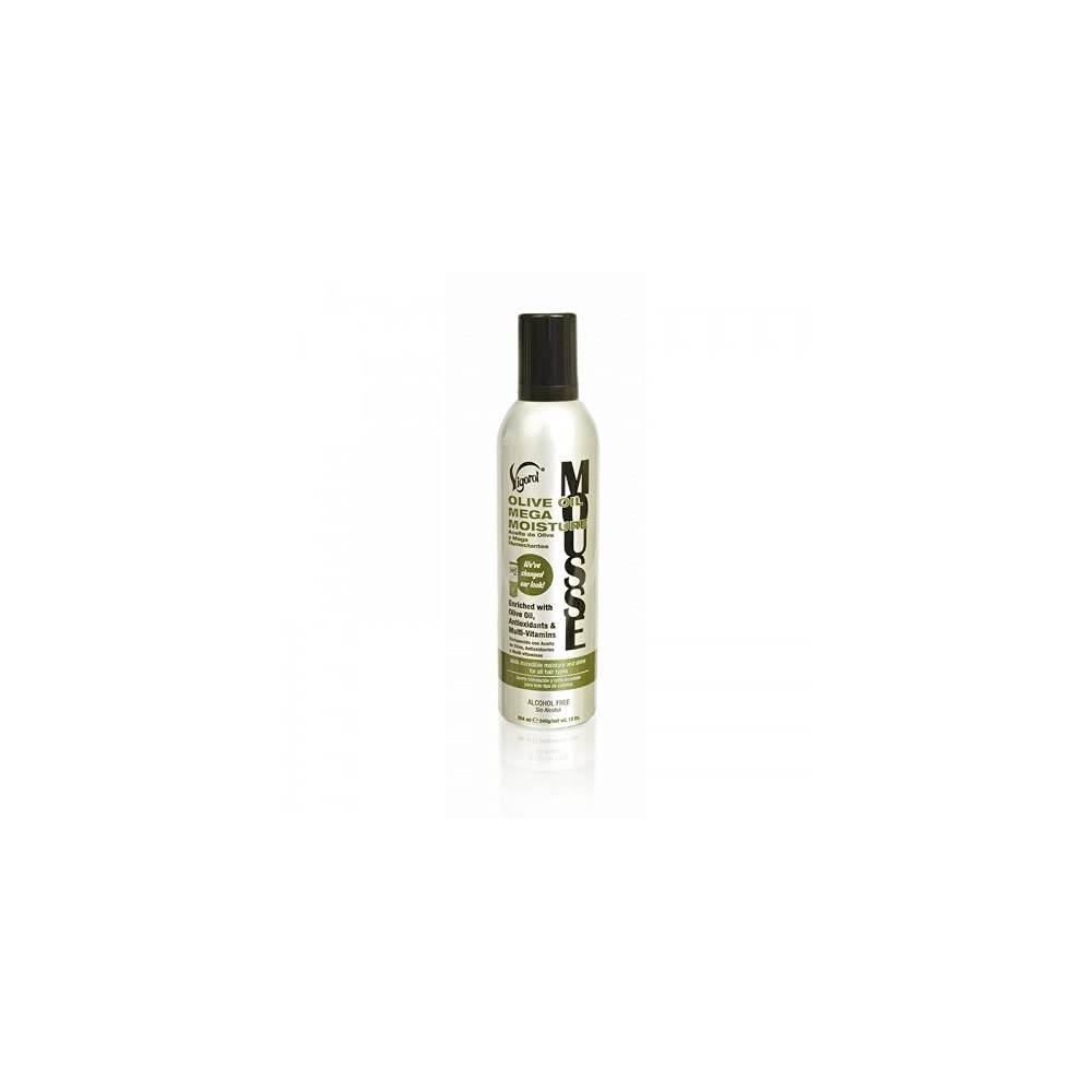 Vigorol front packaging 12 oz mousse showing label and benefits