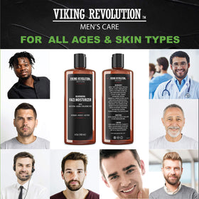 Viking Revolution applying cream to hand demonstrating fast absorption and hydration