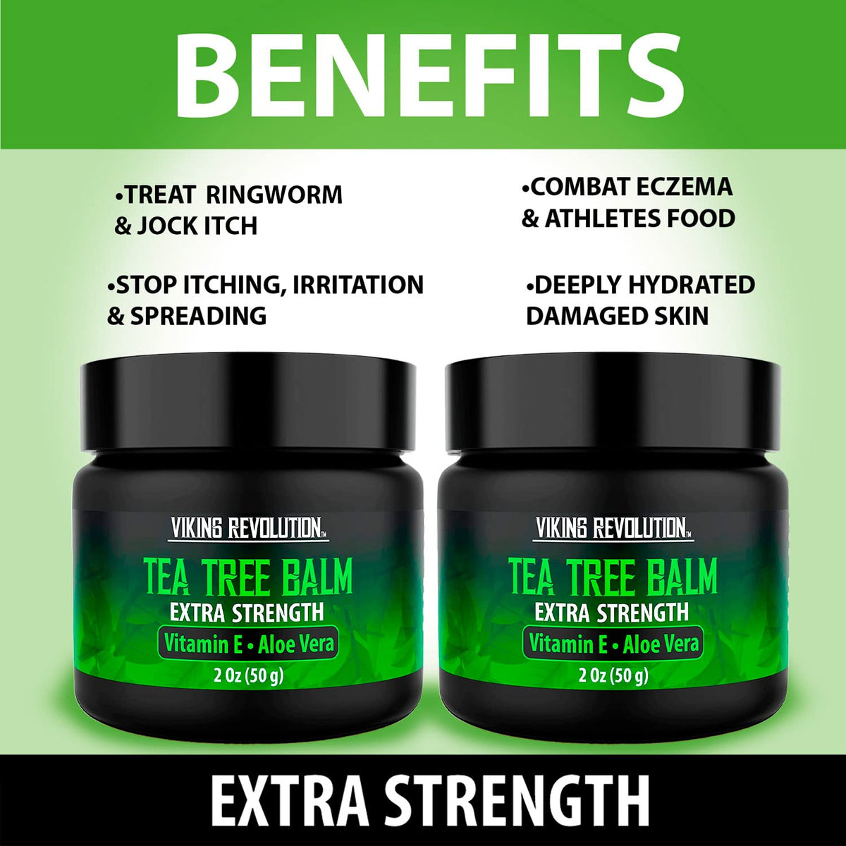 Viking Revolution applied to toes demonstrating targeted relief and moisturizing benefit
