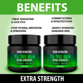 Viking Revolution applied to toes demonstrating targeted relief and moisturizing benefit