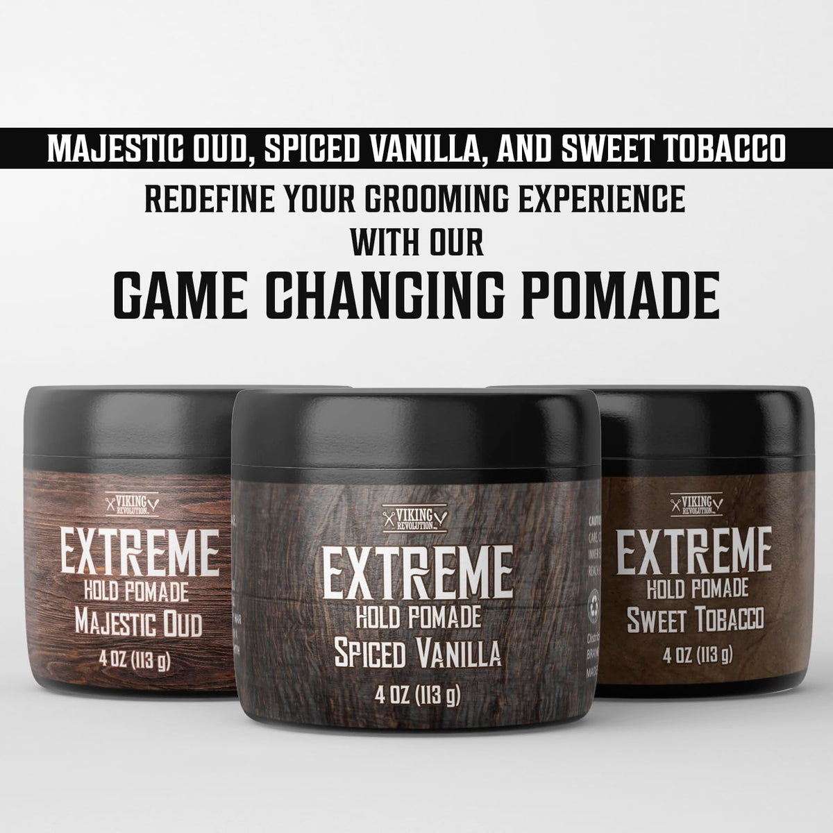 Viking Revolution jar on bathroom shelf lifestyle scene signaling daily grooming convenience