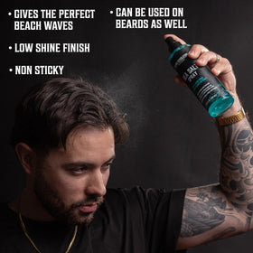 Viking Revolution matte sandalwood clay open to show gritty, matte texture