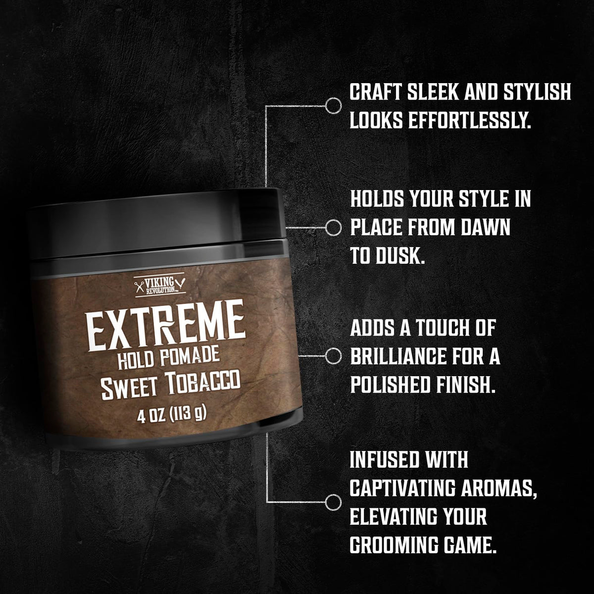Viking Revolution close-up label highlighting ingredients and water-soluble benefit
