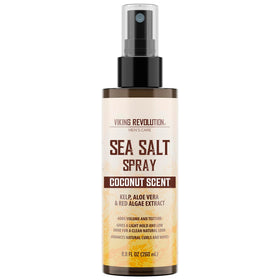 Viking Revolution bottle front view showing coconut sea spray branding and scent