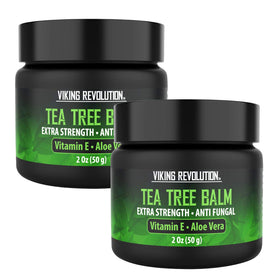 Viking Revolution front jar showing product packaging and portable size benefit