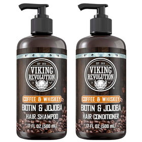 Viking Revolution front packaging of coffee and whiskey set shows bold scent