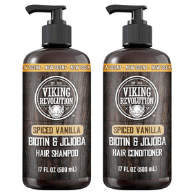 viking revolution front packaging showing spiced vanilla scent and benefits