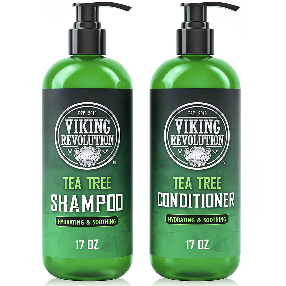 Viking Revolution front packaging showing 17 oz bottles and soothing benefit