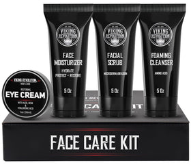 Viking Revolution front packaging showing all four grooming items and brand clarity