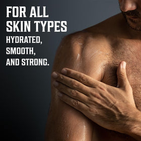 Viking Revolution applied to hand illustrating immediate hydration and smooth finish