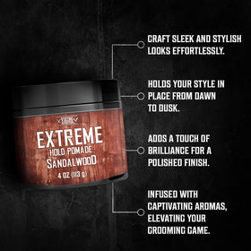Viking Revolution jar with castor oil bottle, highlighting conditioning ingredient