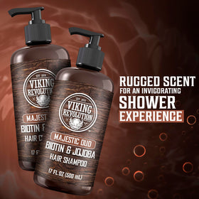 Viking Revolution lifestyle after shower portrait showing fresh scent