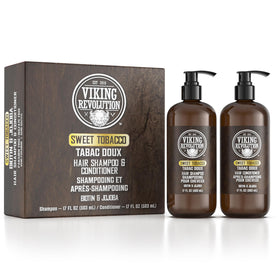 Viking Revolution man using set in shower for daily grooming convenience