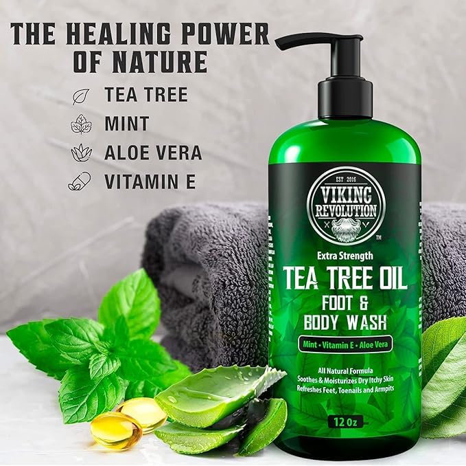 Viking Revolution man using in shower demonstrating post-workout freshness benefit