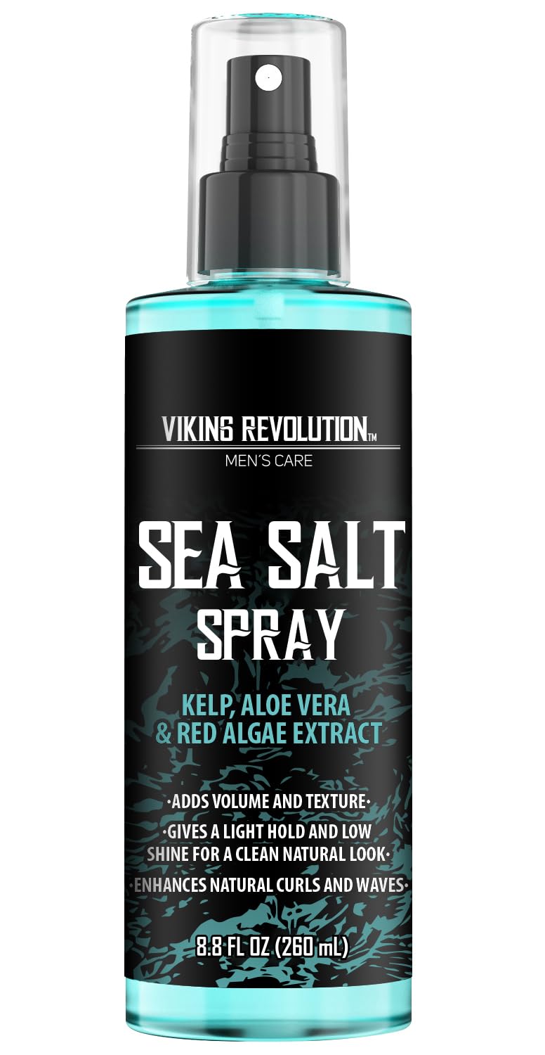 Viking Revolution matte finish hair after use showing touchable separation and body