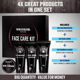 Viking Revolution moisturizer dispensing to show lightweight hydration and quick absorption