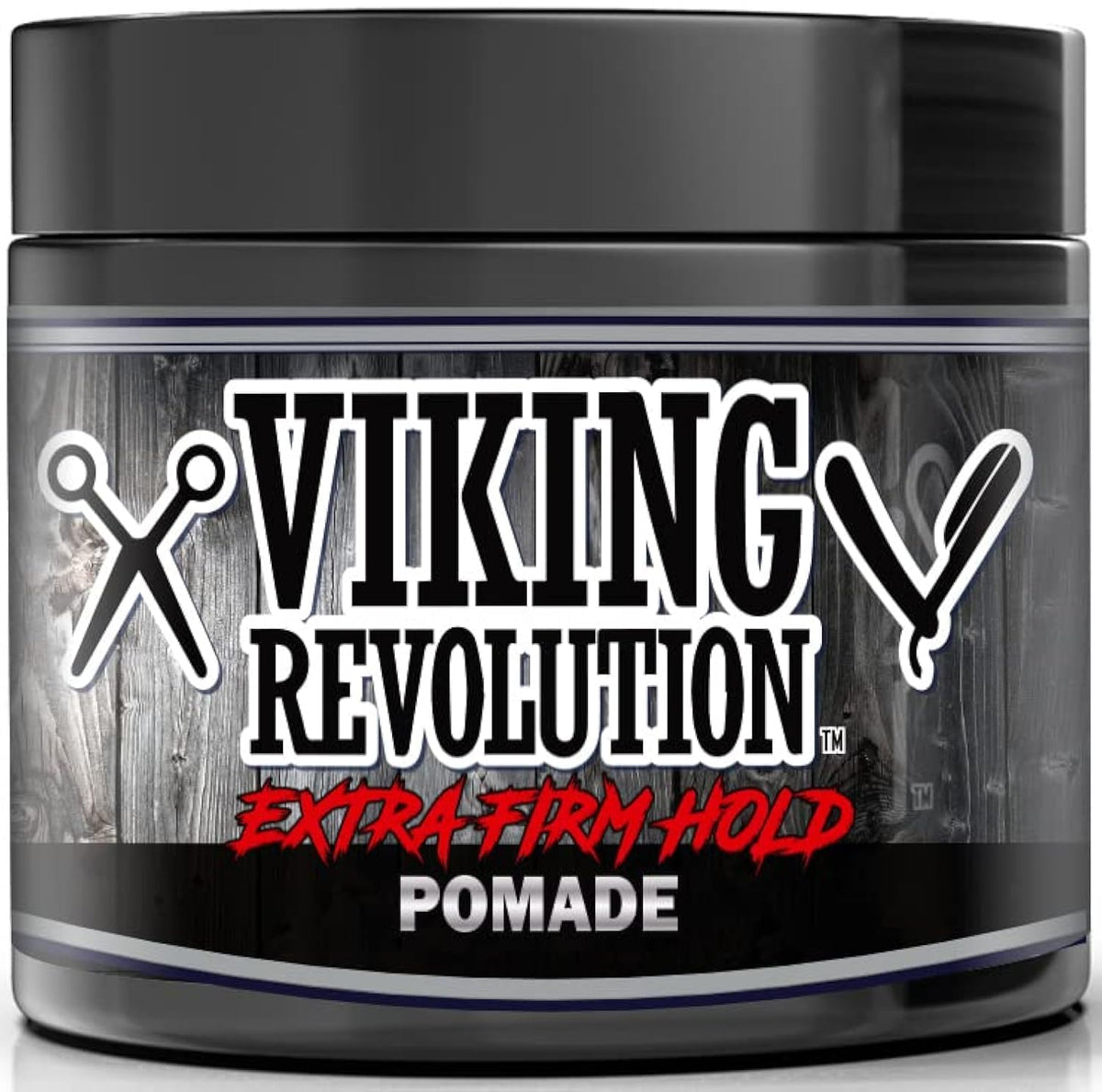 Viking Revolution jar front view showing label and packaging benefit