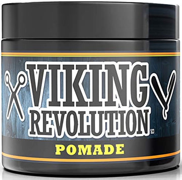 Viking Revolution front jar view showing clean packaging and strong-hold claim
