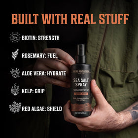 Viking Revolution labelled bottle close-up highlighting premium formula