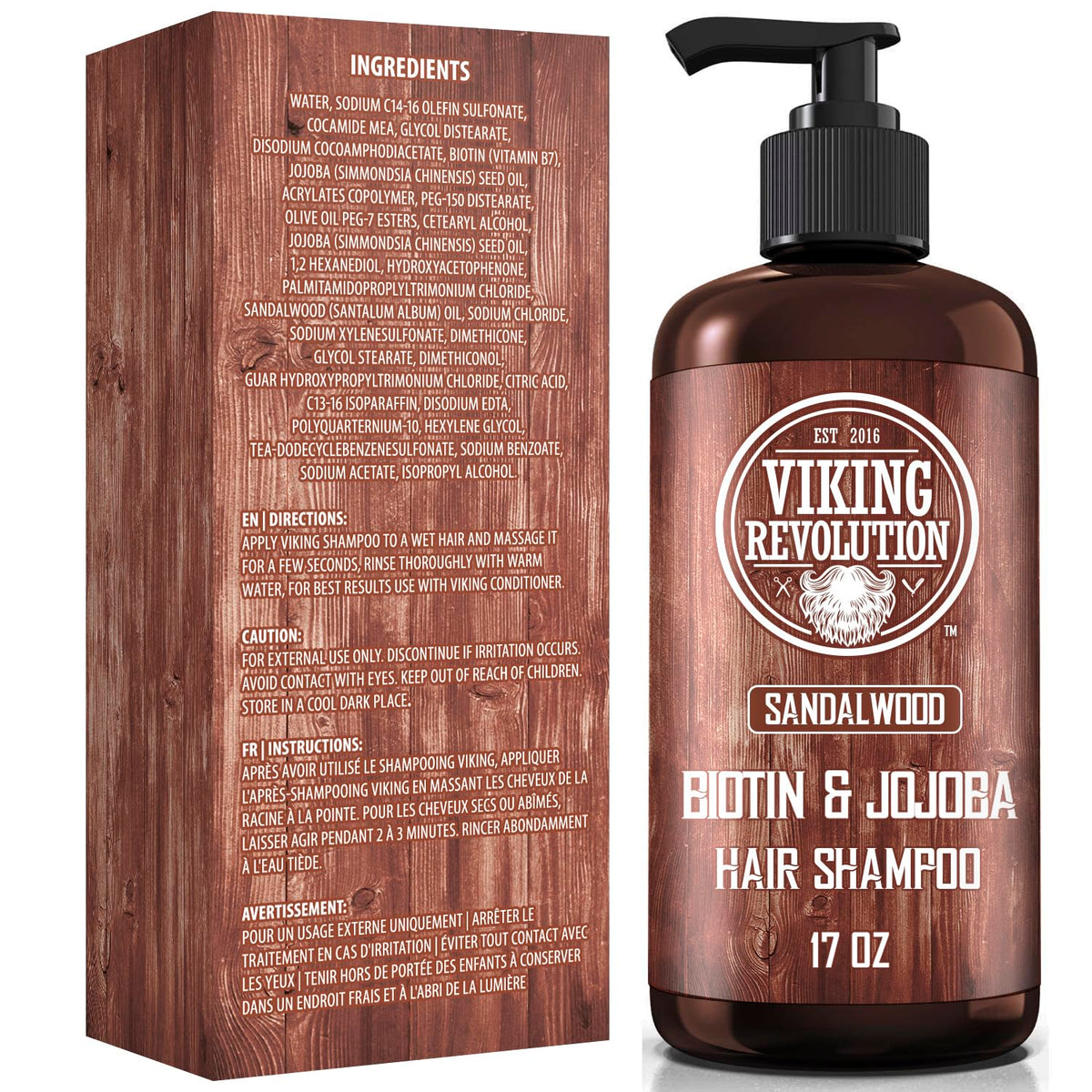 Viking Revolution bottle next to common items showing 17 oz scale