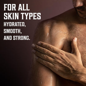 Viking Revolution lotion texture close-up showing rich absorption benefit