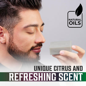 Viking Revolution scent collection arranged to show four distinct essential oil aromas