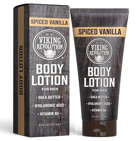Viking Revolution spiced vanilla still life with scent notes conveying warm, confident aroma